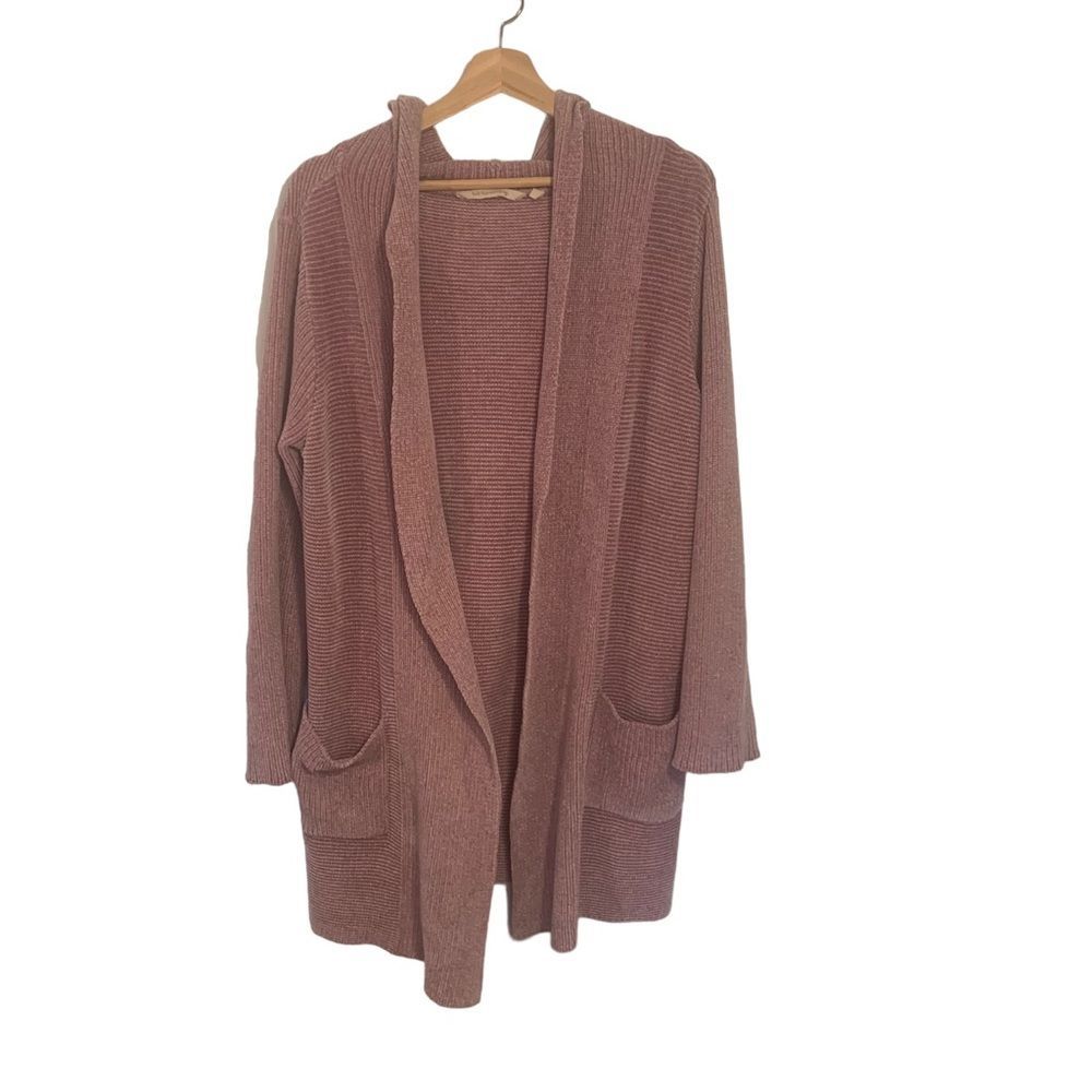 Soft Surroundings Womens PS Open Front Cardigan with Pockets